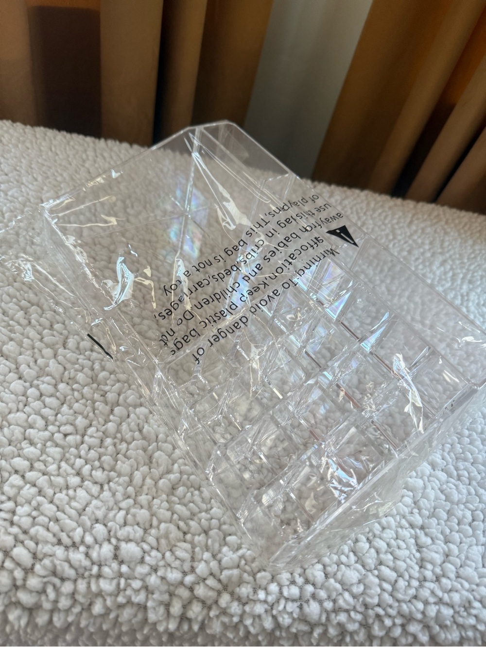 Clear Acrylic Lipstick Organizer – Makeup Storage Display